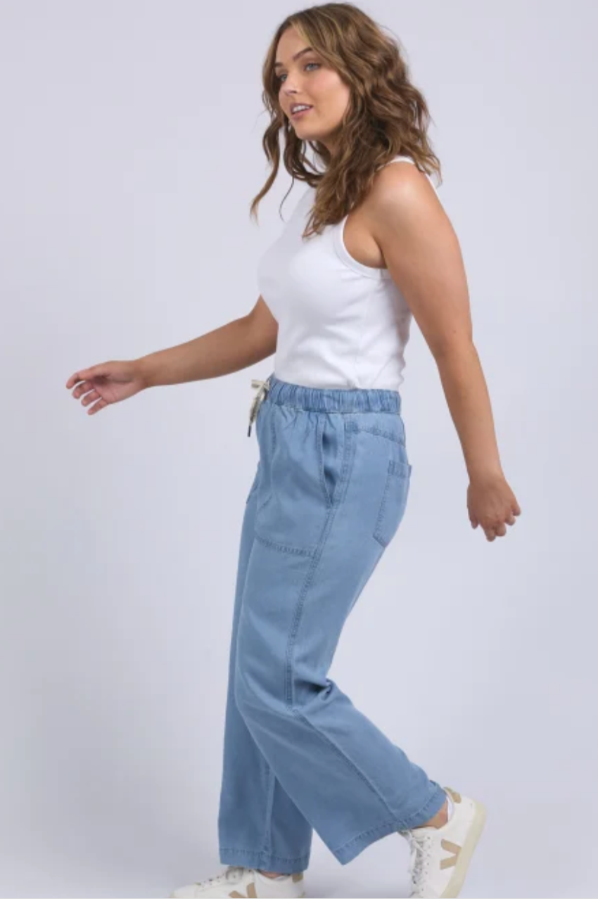 Elm Payton Chambray Pant