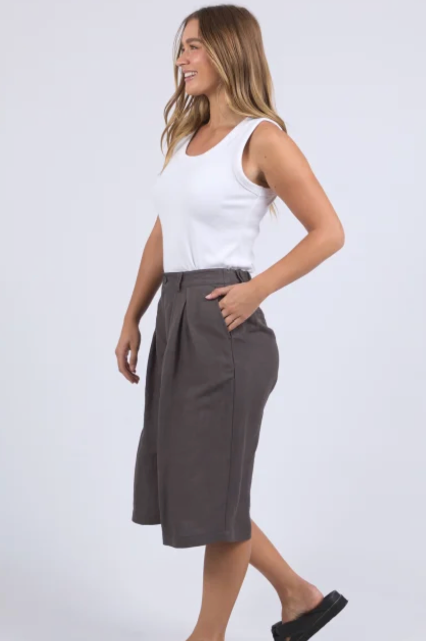 Foxwood Peyton Short - Charcoal
