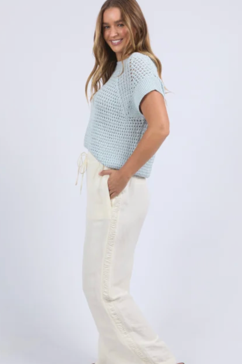 Foxwood South Pant - Vint White