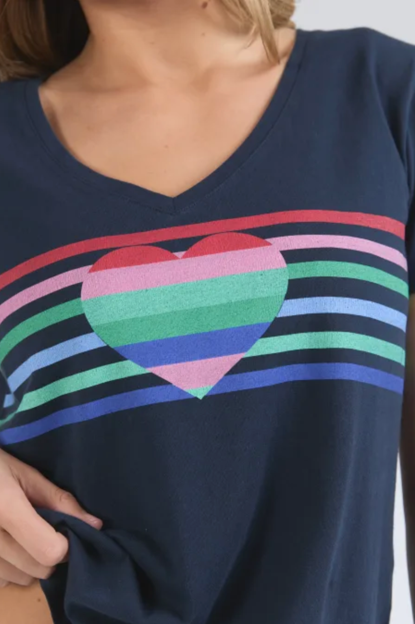 Elm Love Lines Tee