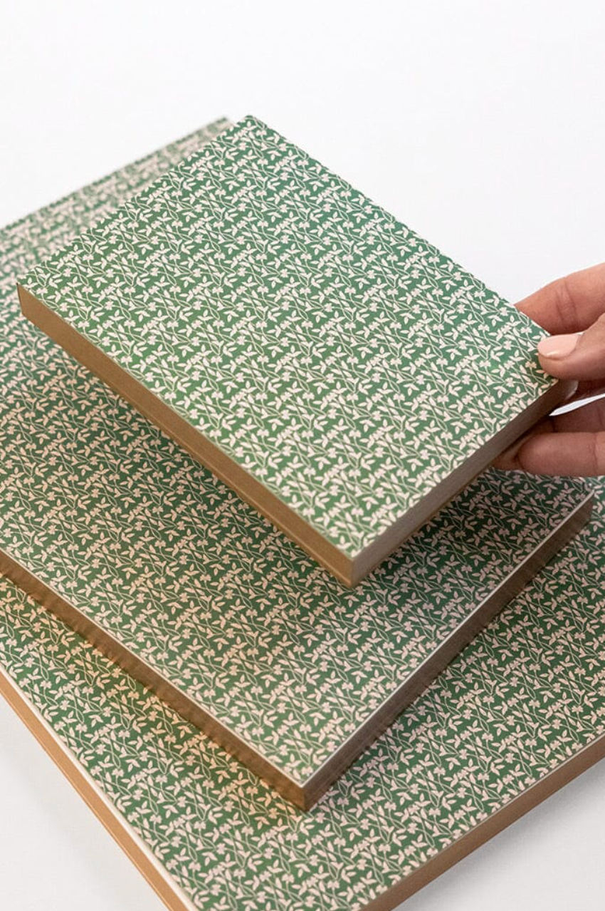 Notepad Desktop Jotter - Finch Bramble
