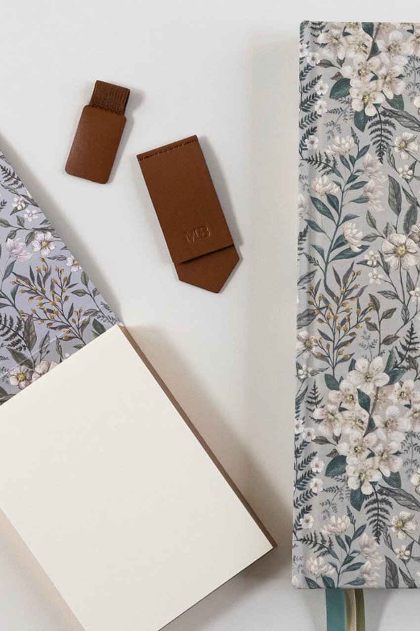 Leatherette Bookmark - Espresso