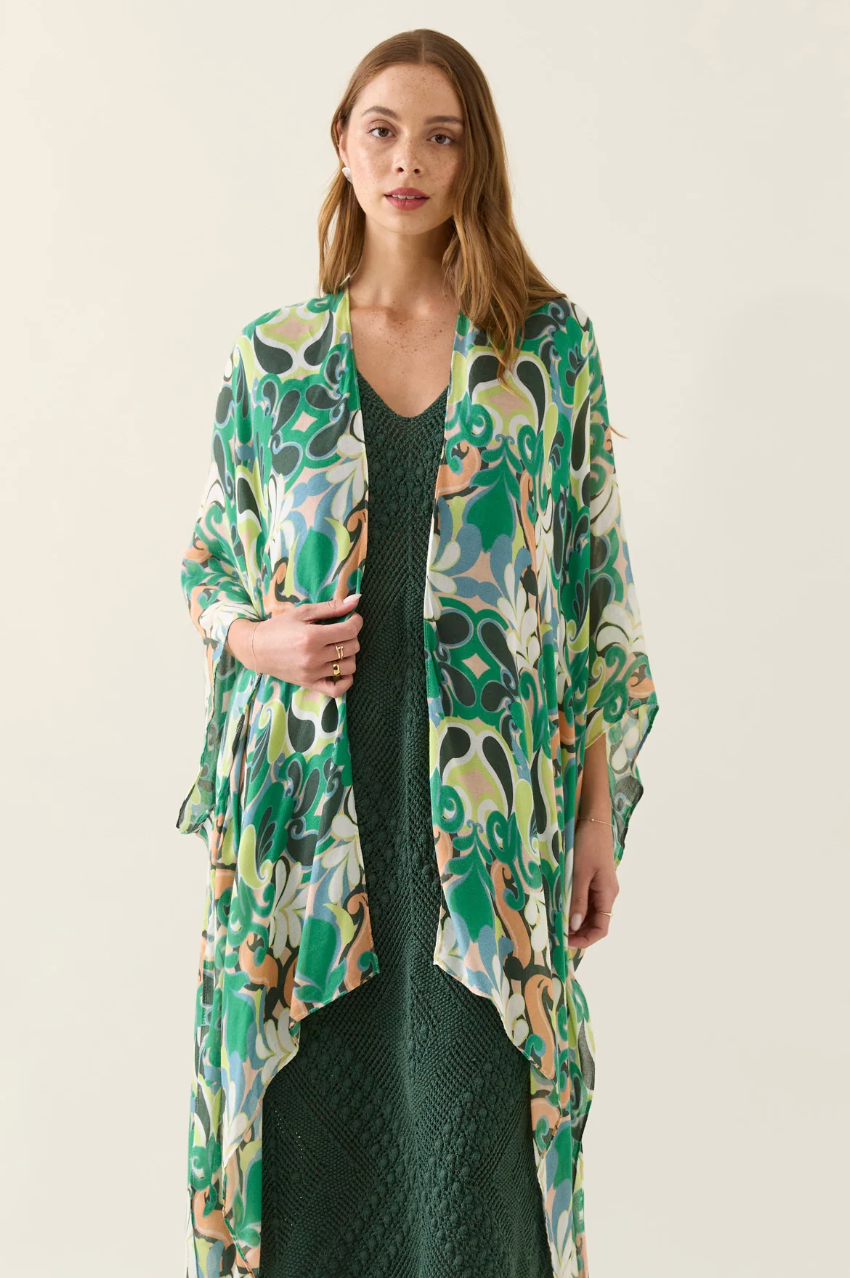 Aurora Cape - Paisley