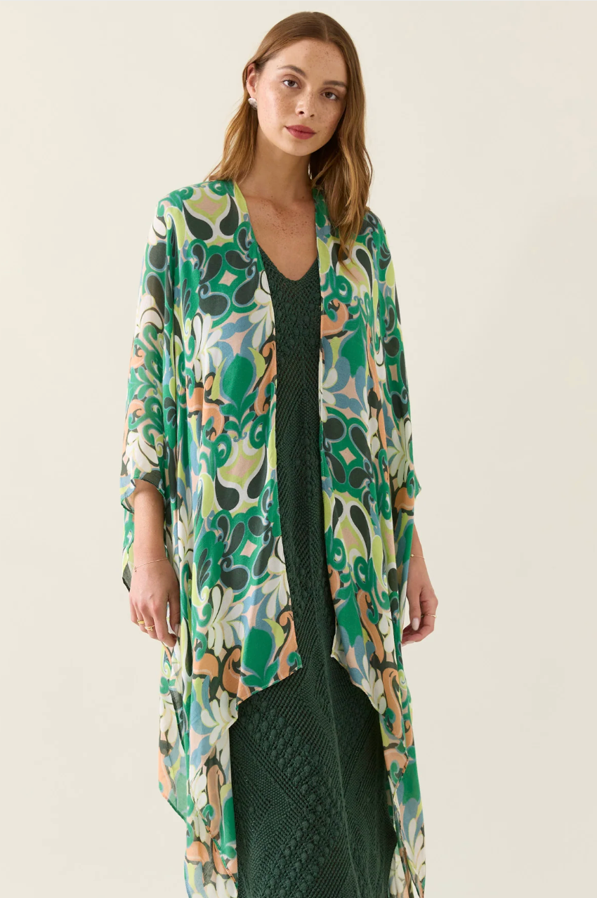 Aurora Cape - Paisley