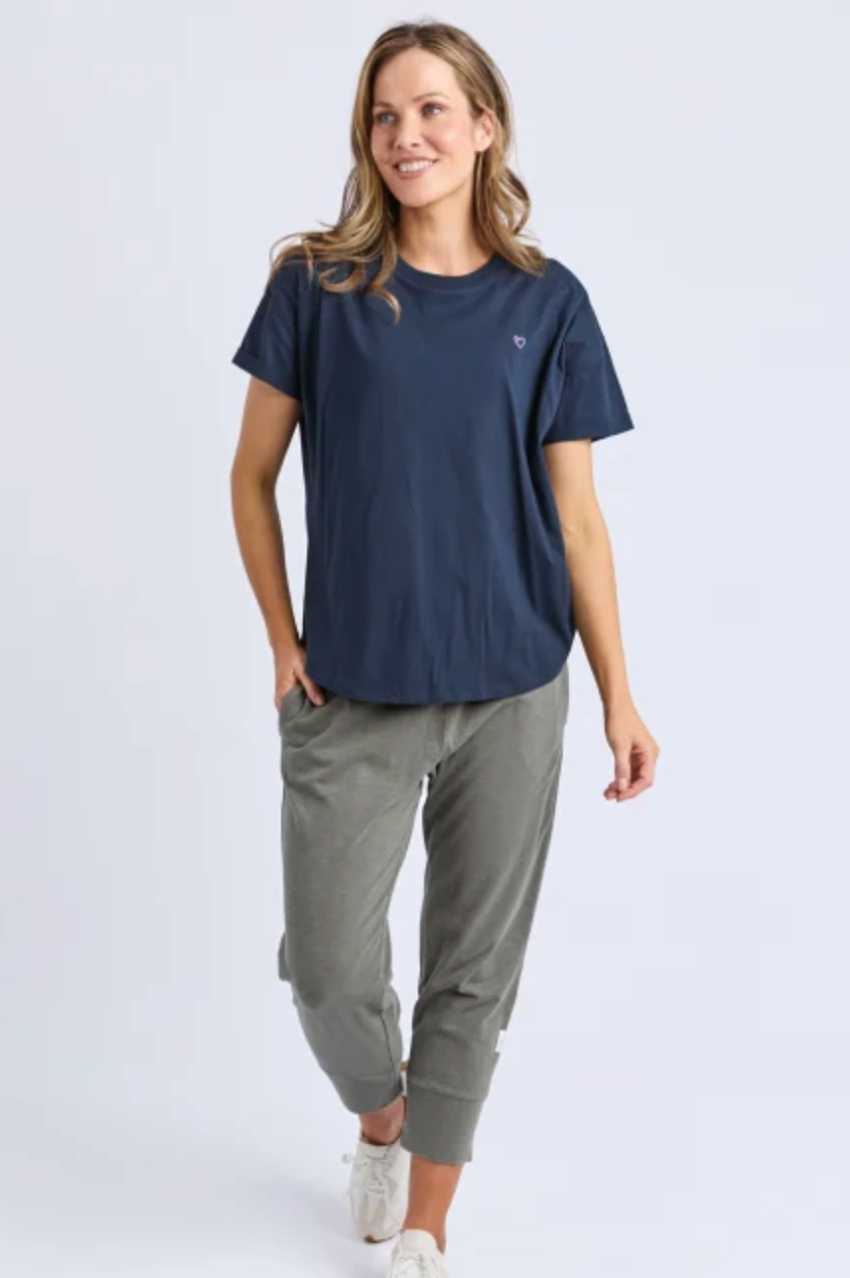 Elm Halli S/S Tee - Navy