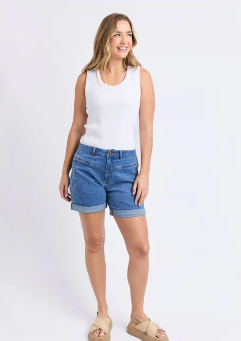 Foxwood Devi Short - Mid Blue