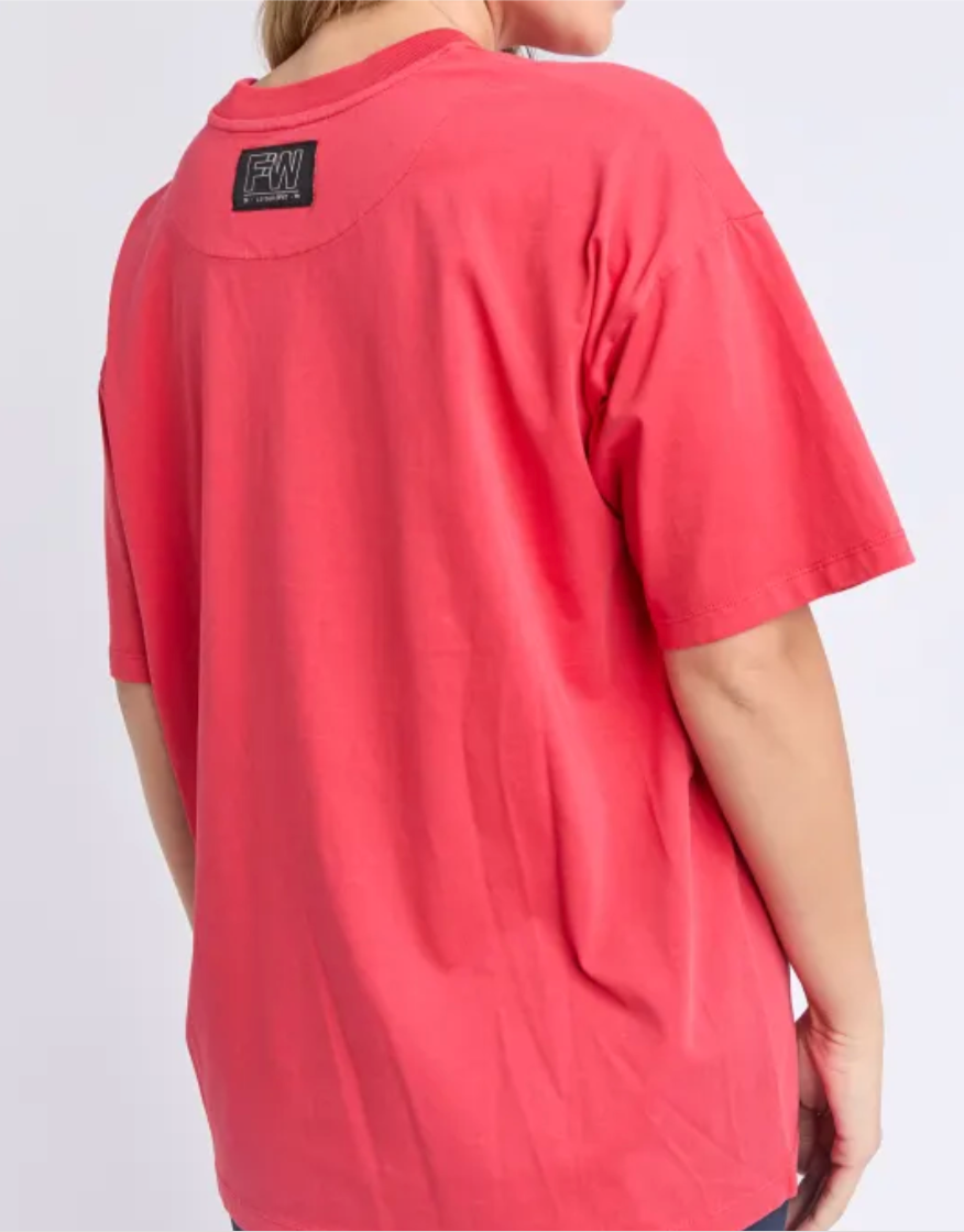 Foxwood Captain Tee - Red