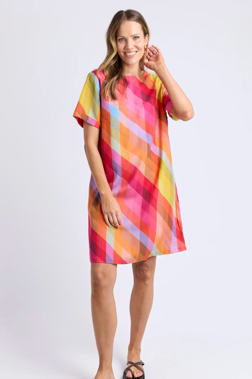 Elm Rena Dress - Stripe