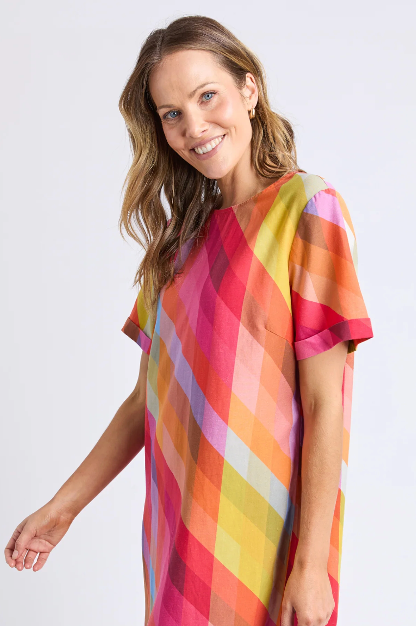 Elm Rena Dress - Stripe