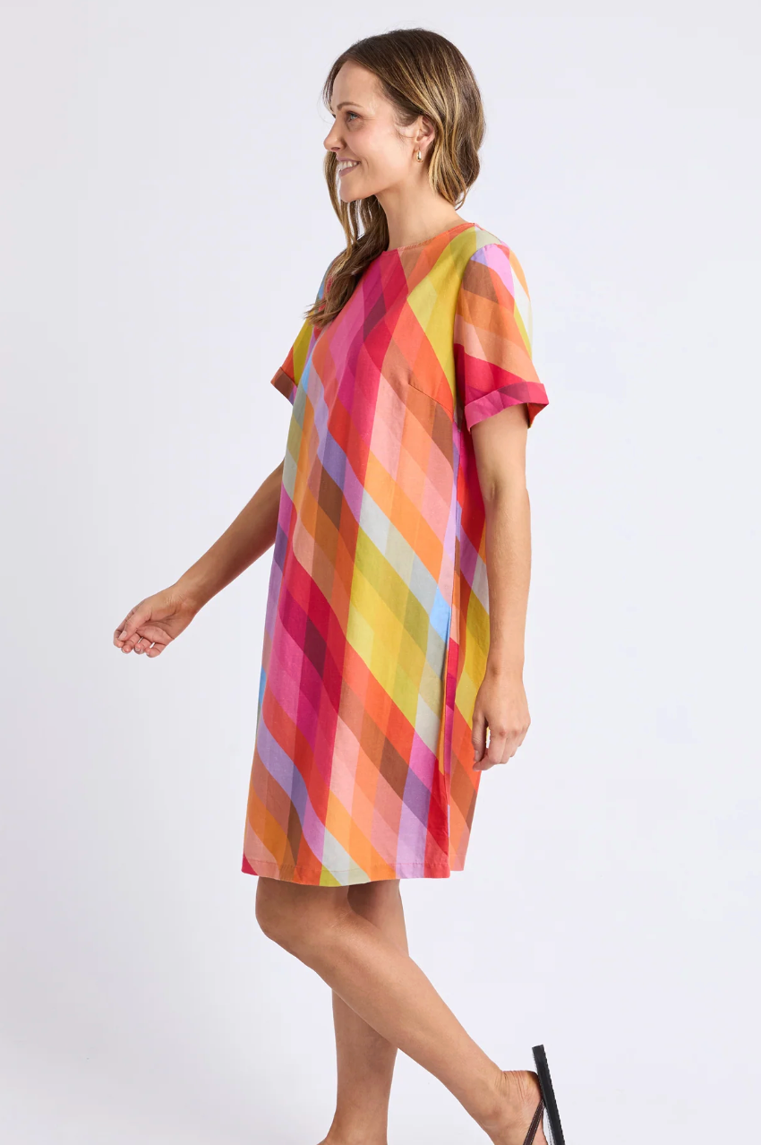 Elm Rena Dress - Stripe