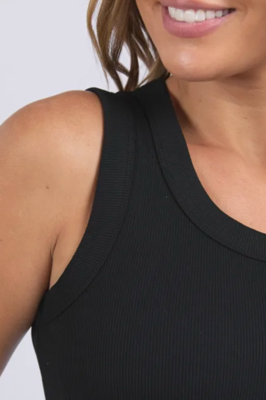 Foxwood Iris Tank - Black