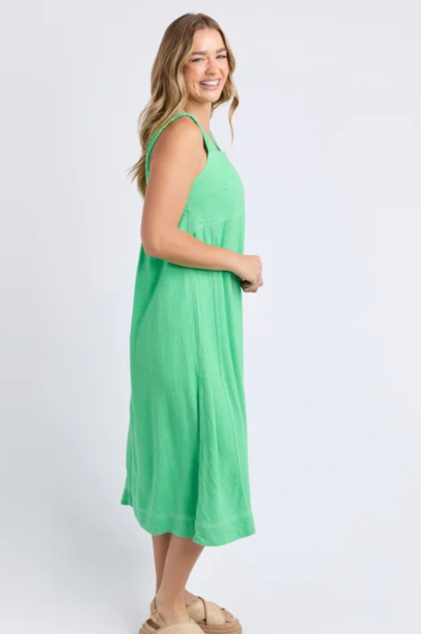Sage Dress - irish Green