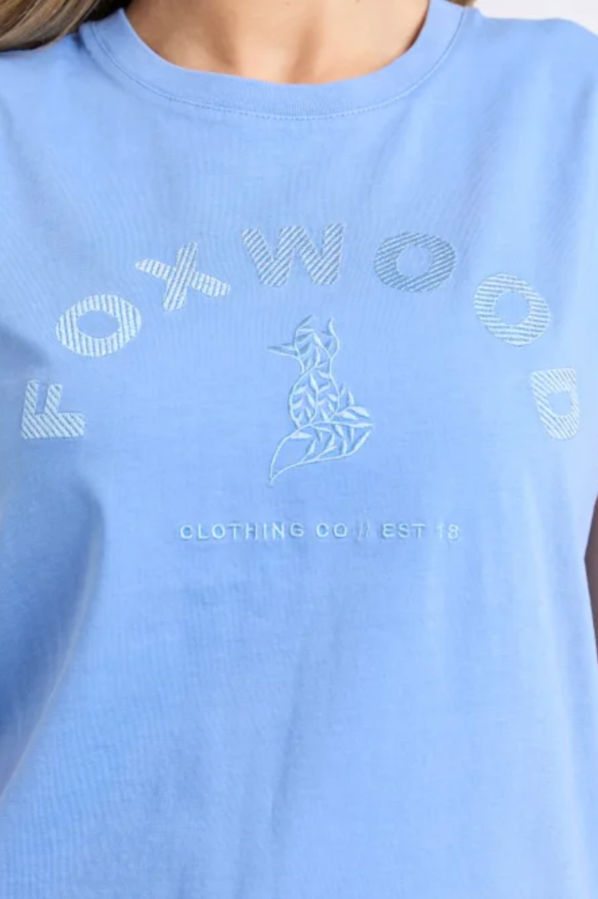 Foxwood Effortless Tee - Blue