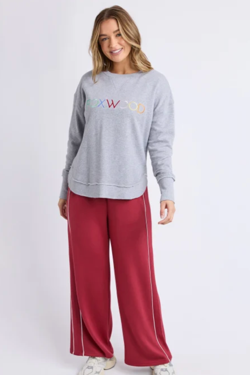 Foxwood Simplified Confetti Crew - Grey