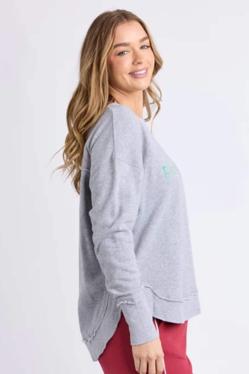 Foxwood Simplified Confetti Crew - Grey