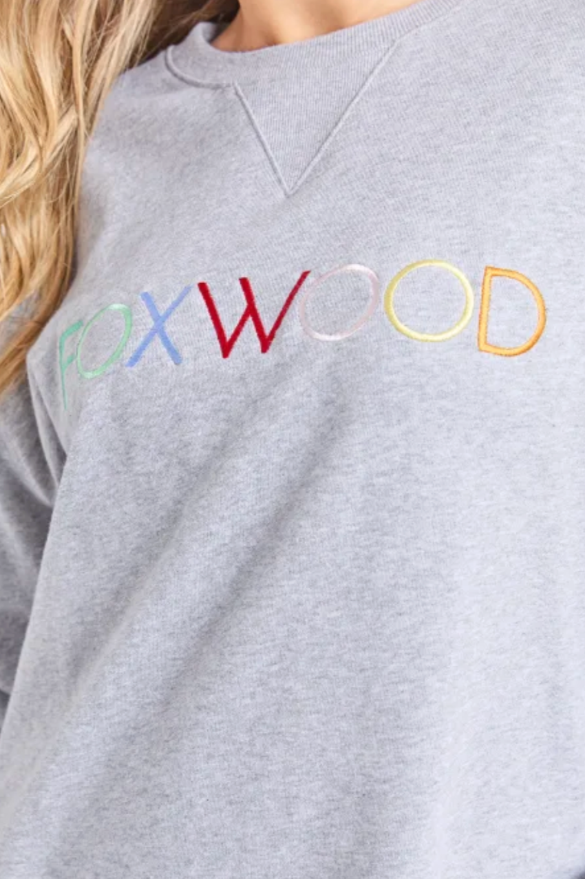 Foxwood Simplified Confetti Crew - Grey