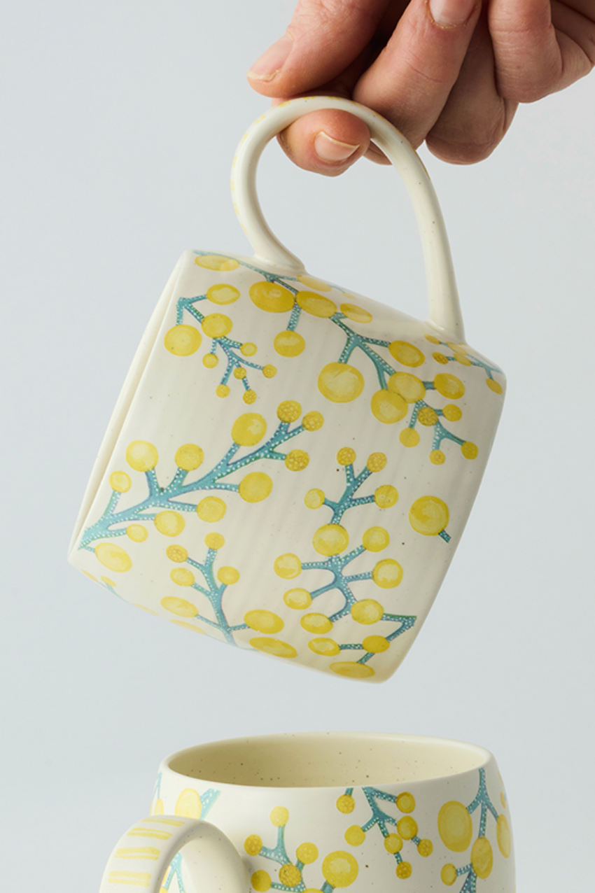 Buttermilk Mugs - Wattle