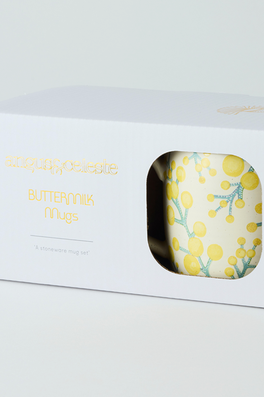 Buttermilk Mugs - Wattle