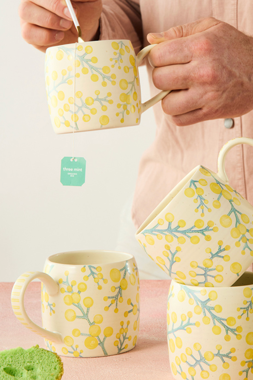 Buttermilk Mugs - Wattle
