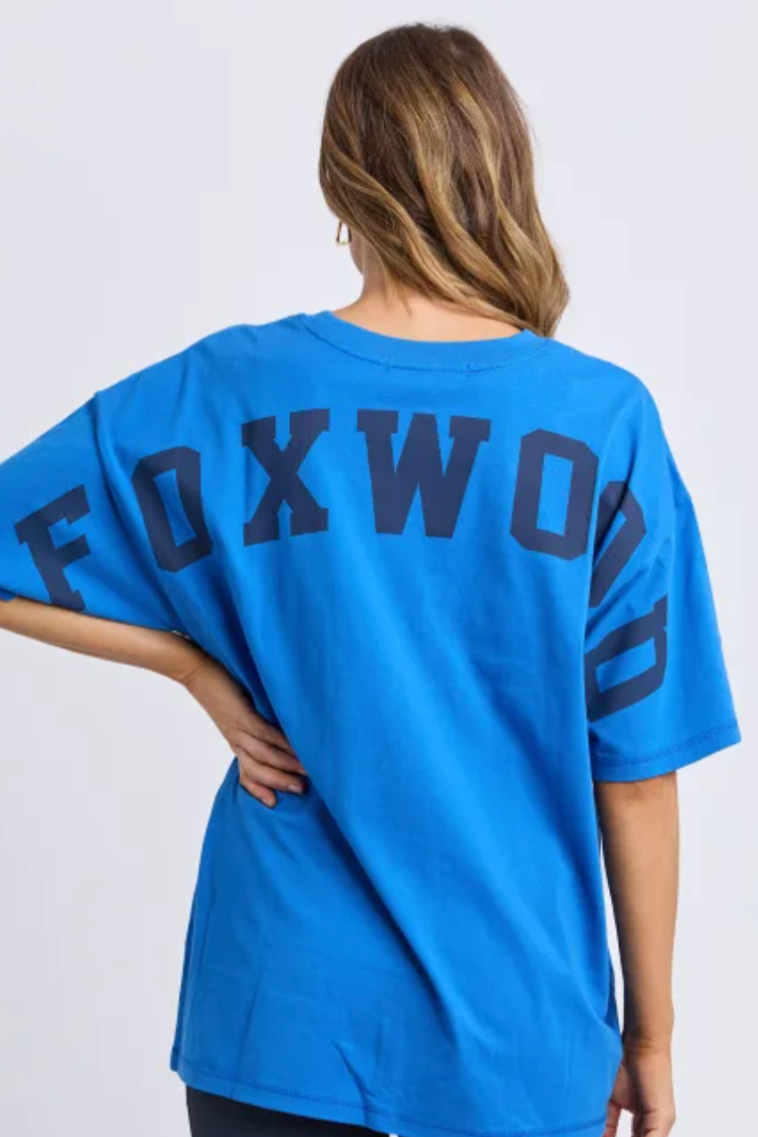 Foxwood Interval Tee - Blue/Navy