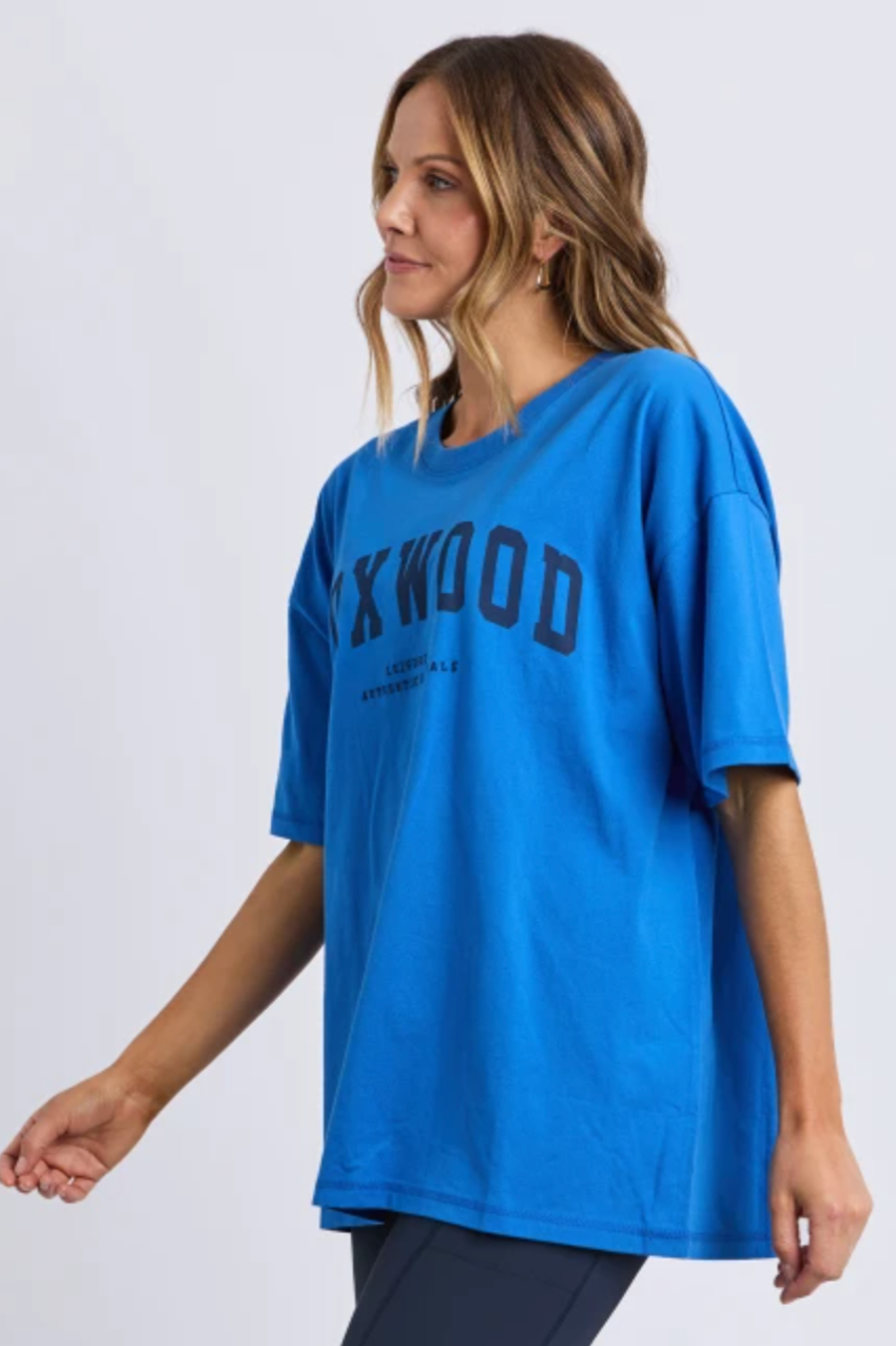 Foxwood Interval Tee - Blue/Navy