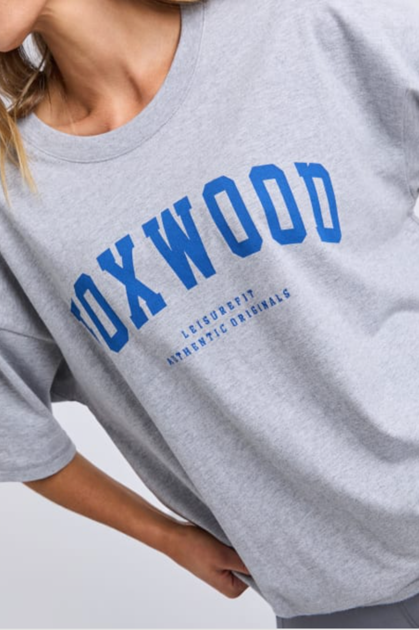 Foxwood Interval Tee - Grey/Blue