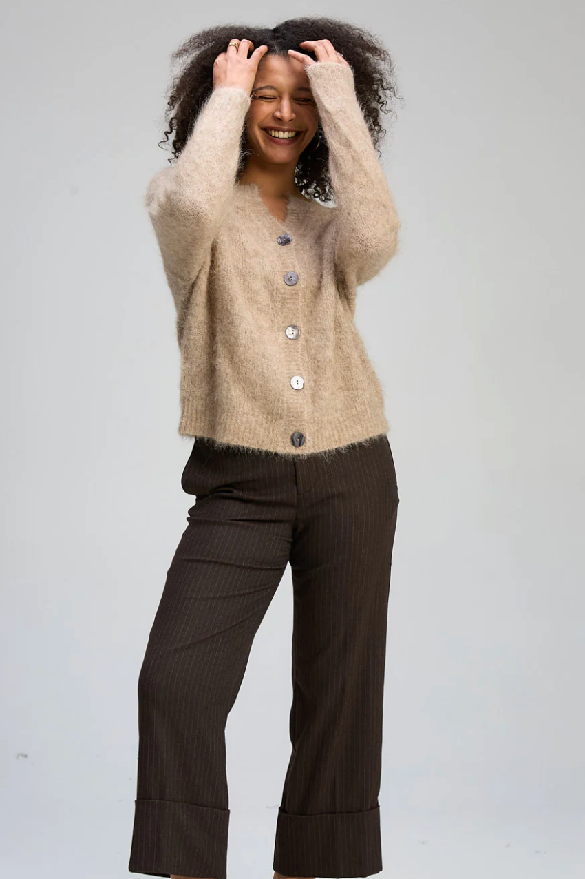 Alpaca Cardi - Bark