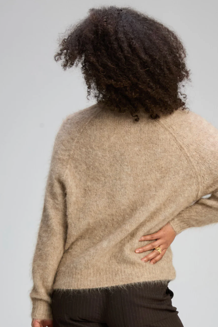 Alpaca Cardi - Bark