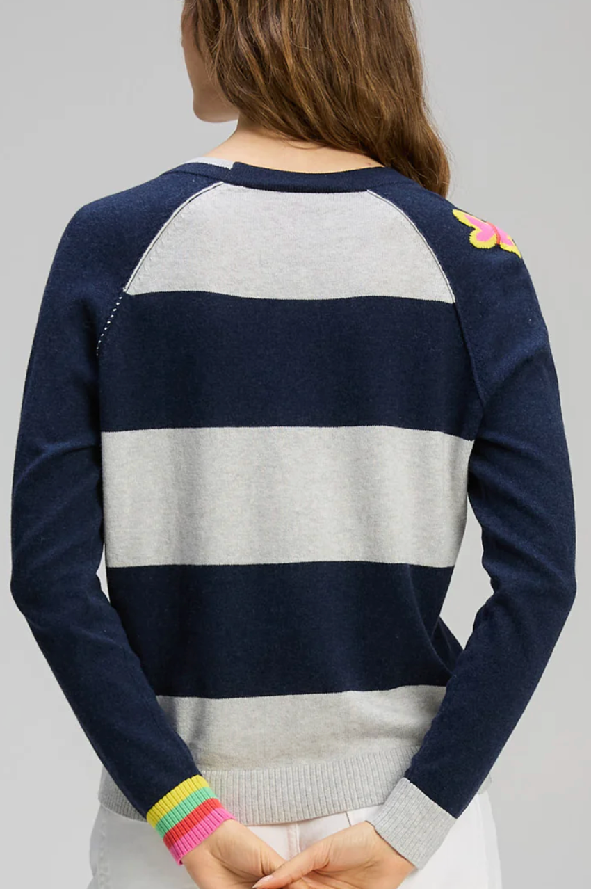 Good Energy Cardi - Dk Denim