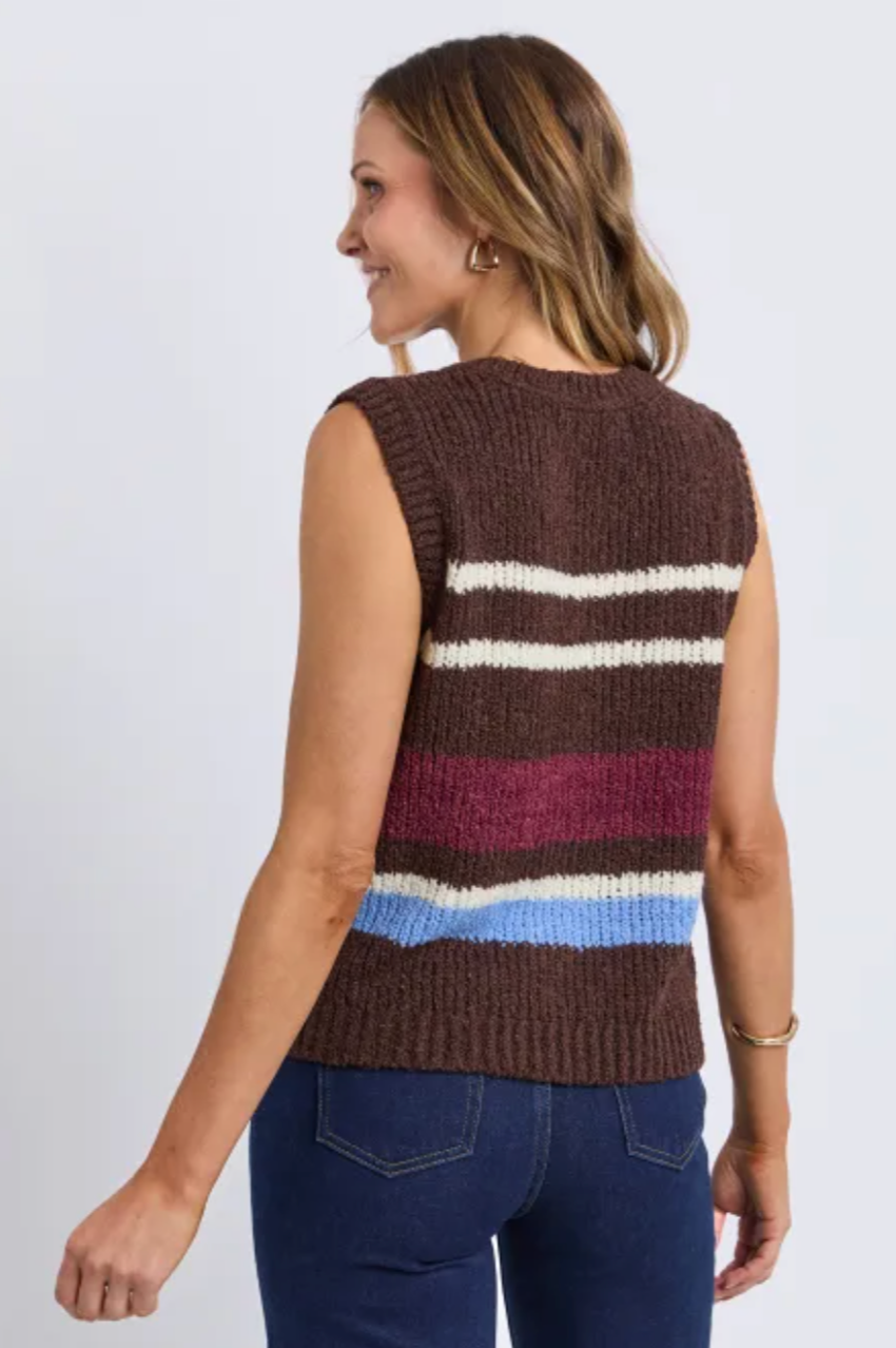 Foxwood Delta Stripe Knit