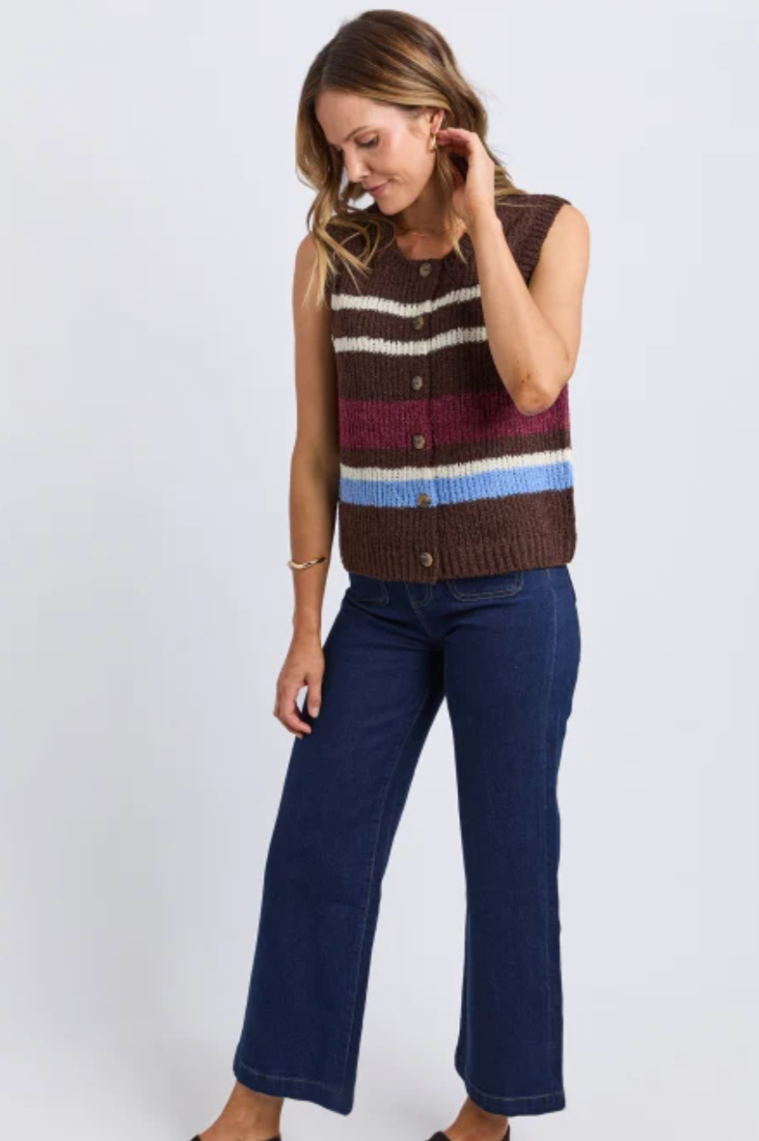 Foxwood Delta Stripe Knit
