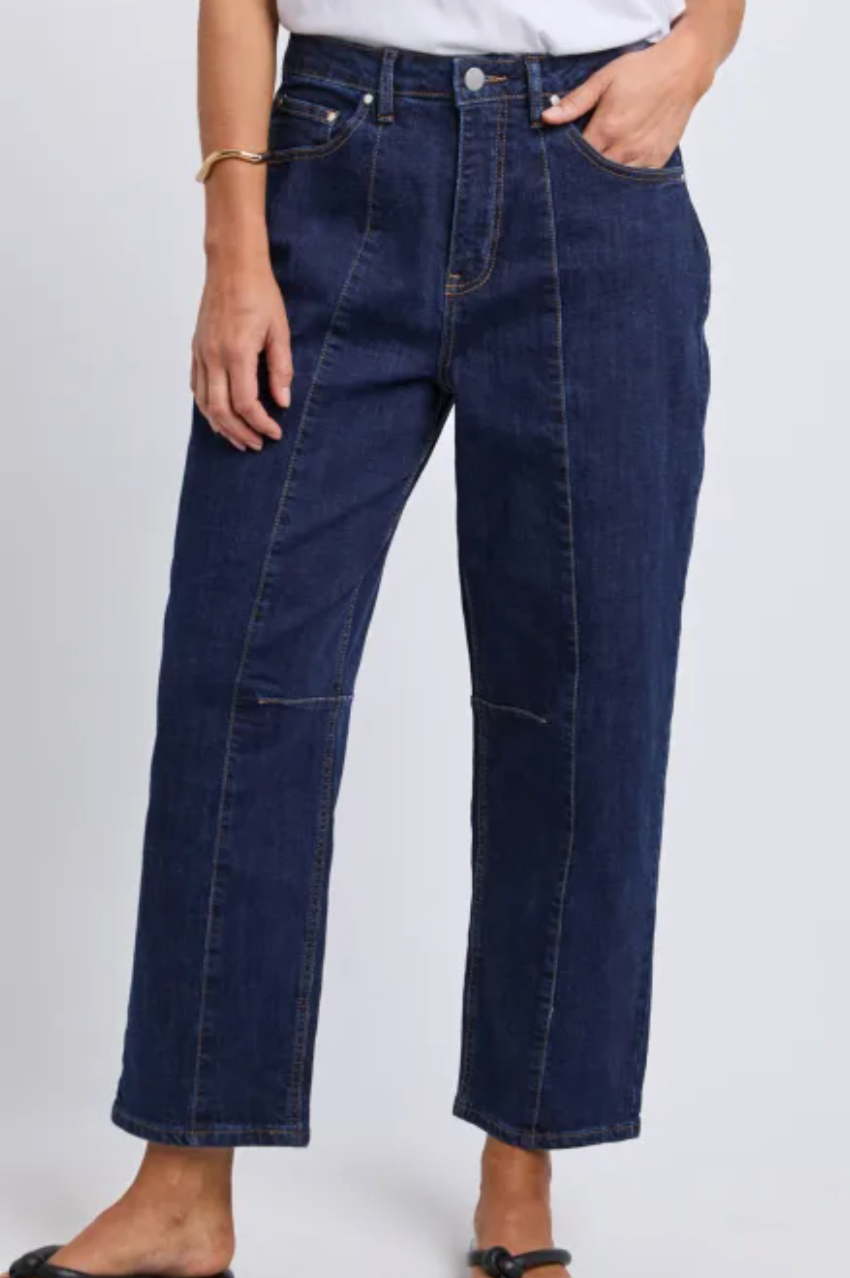 Foxwood Ambrose Barrel Jean - Indigo