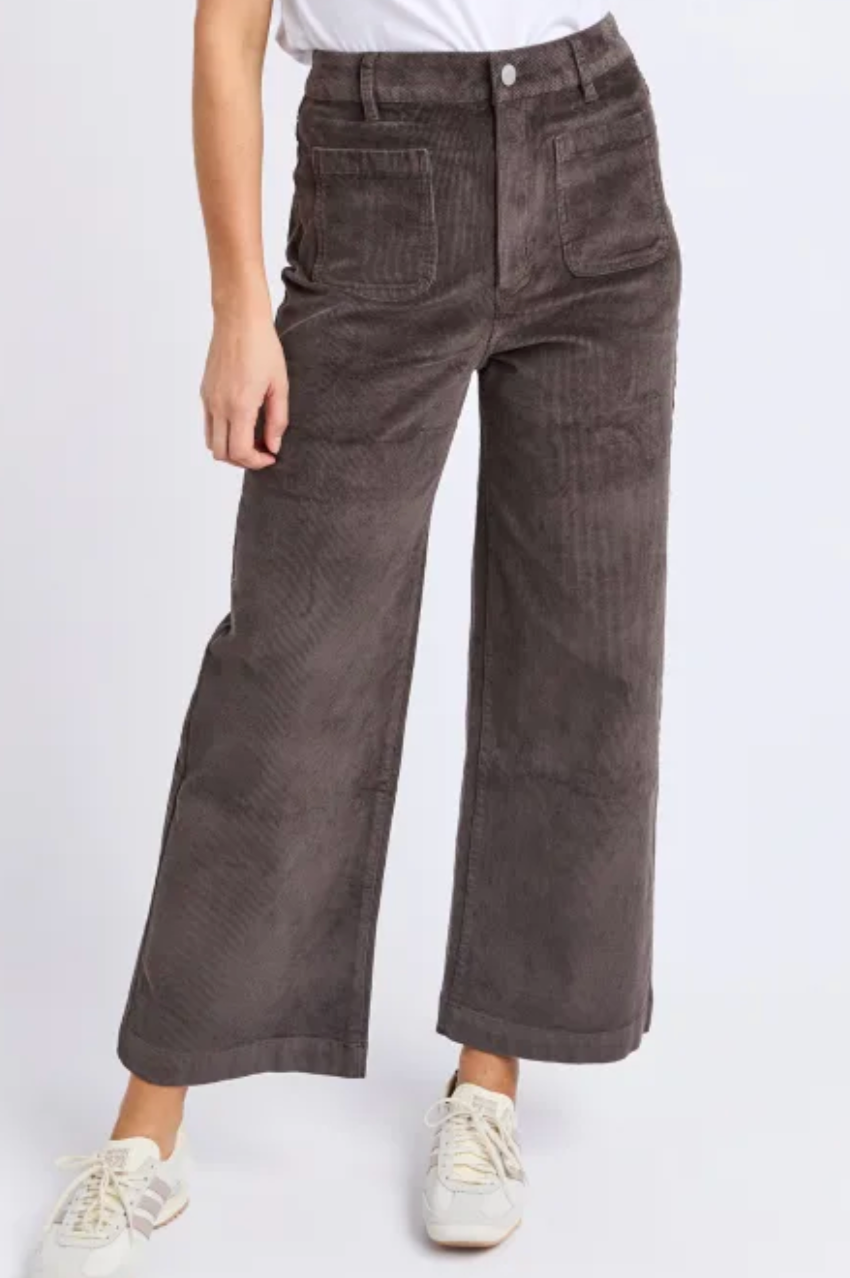 Foxwood Henrietta Cord Pant - Coffee