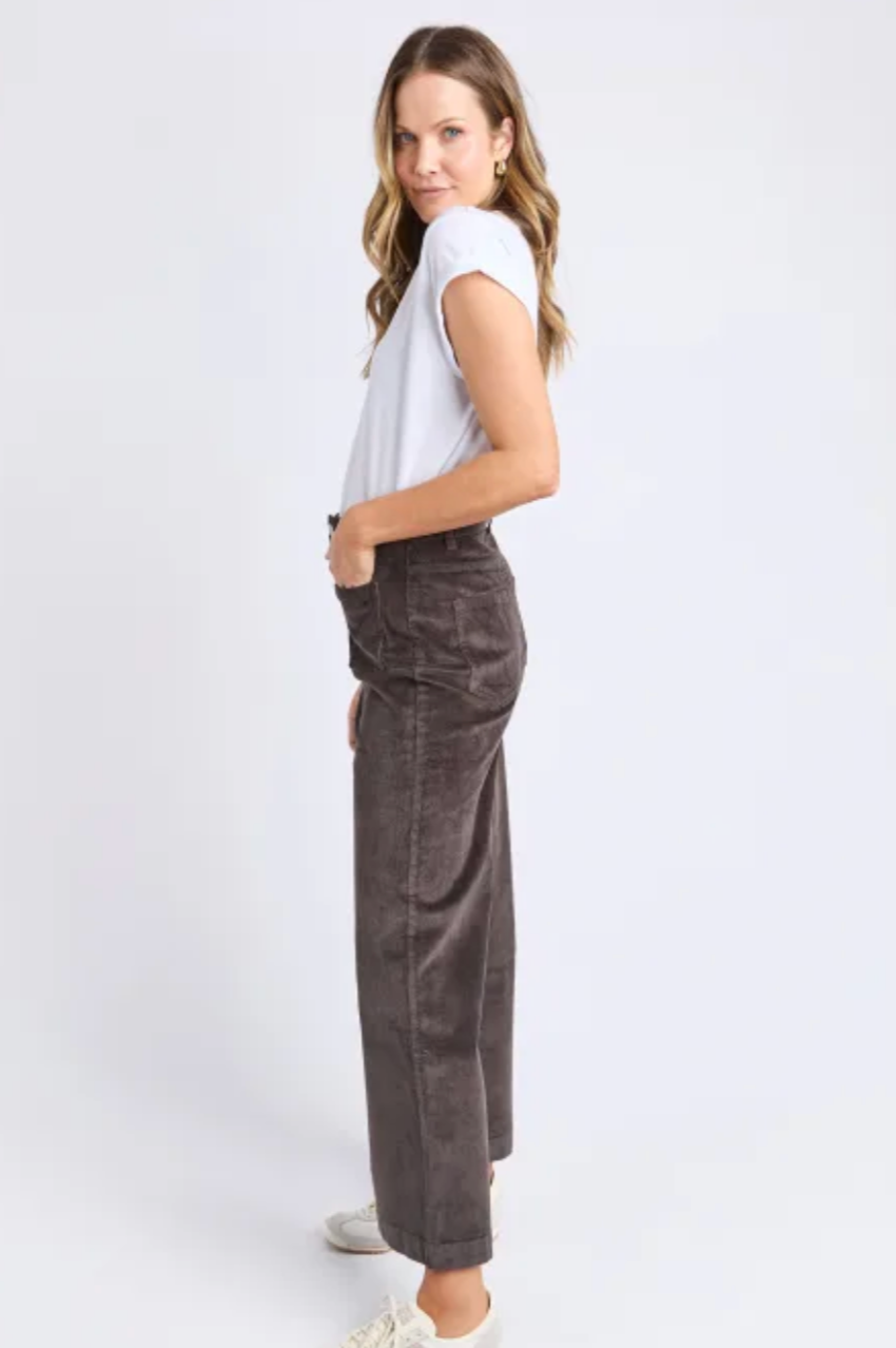 Foxwood Henrietta Cord Pant - Coffee