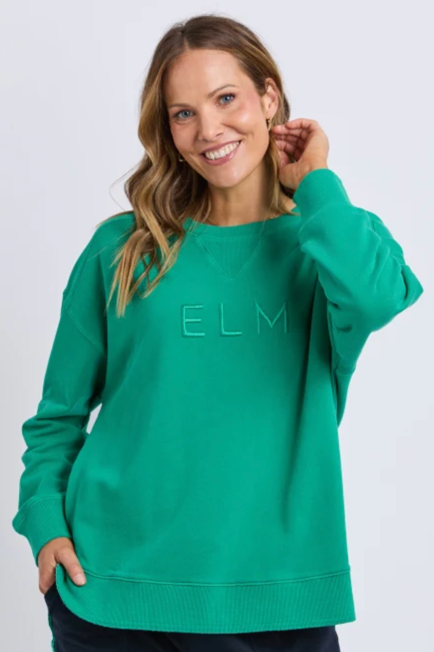 Elm Established Crew - Turquose
