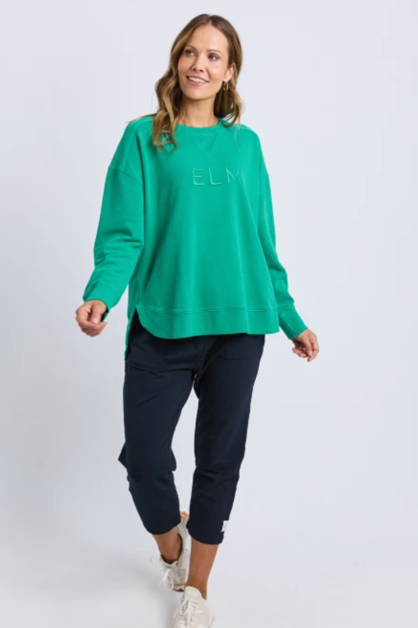 Elm Established Crew - Turquose