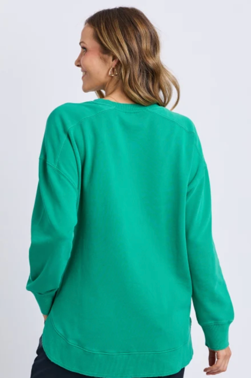 Elm Established Crew - Turquose