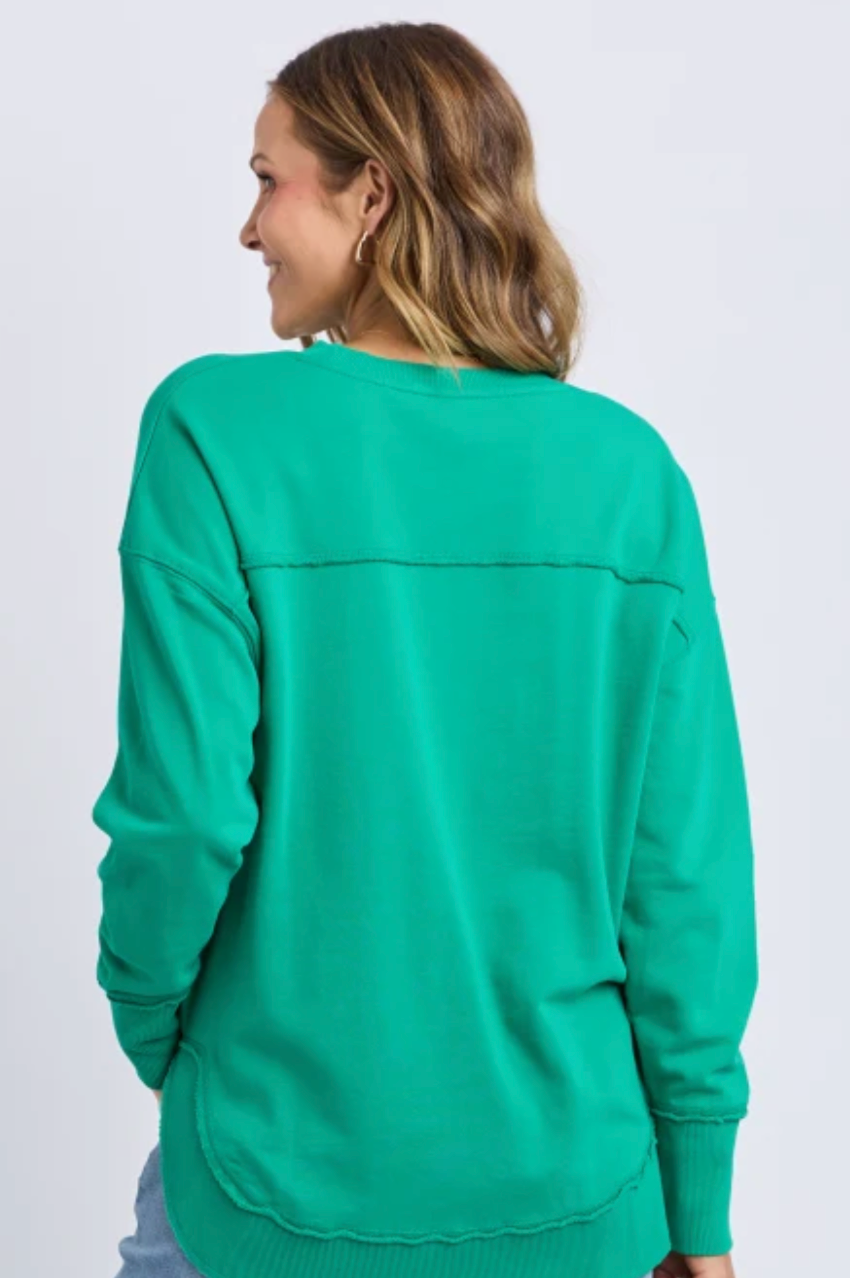 Elm Amalfi Crew - Turquoise