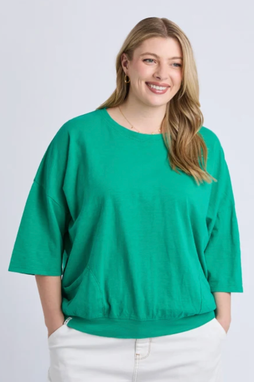 Elm Mazie Sweat - Turquoise