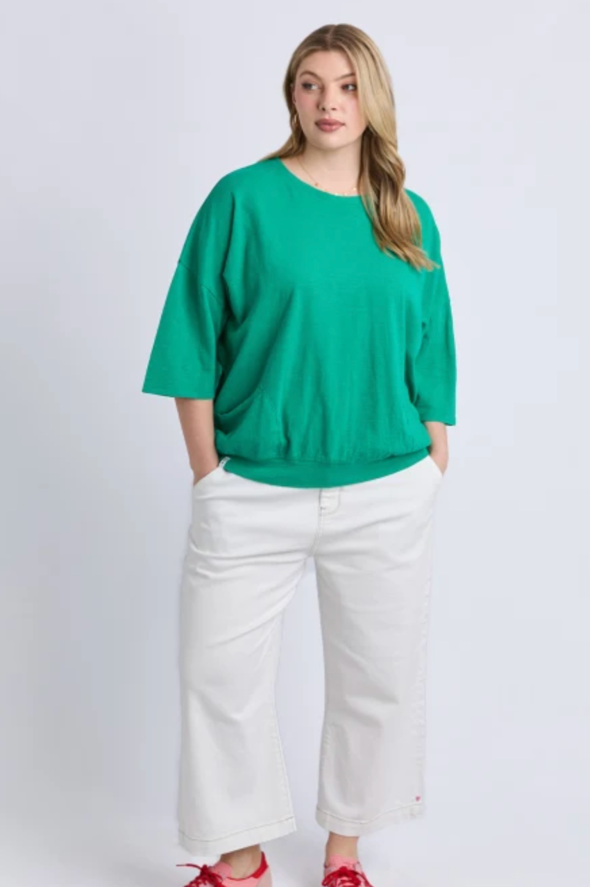 Elm Mazie Sweat - Turquoise