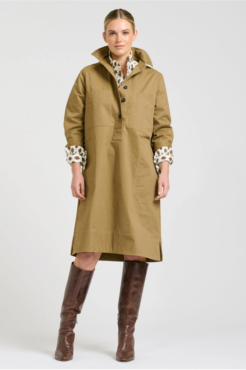 Jane Utility Popover Dress