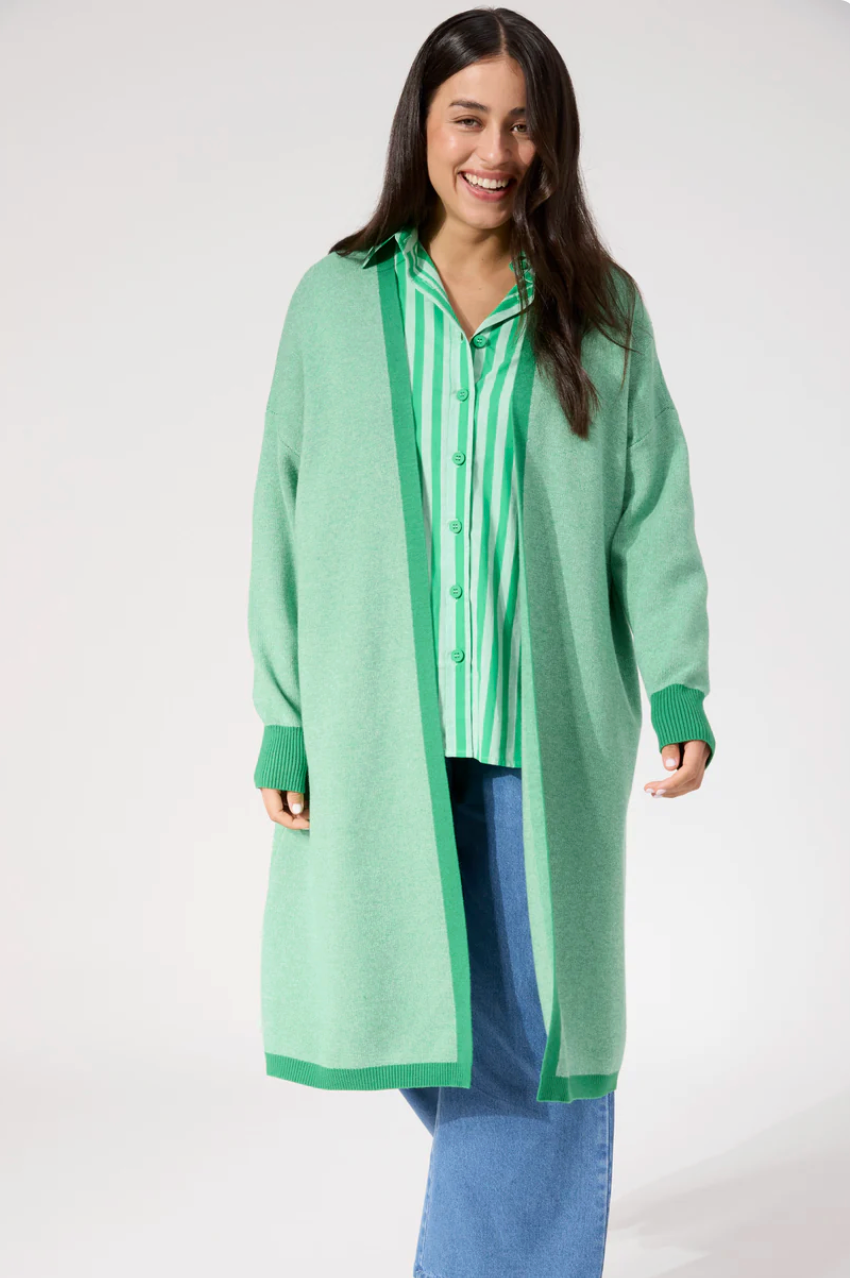 Monterosa Cardigan - Green