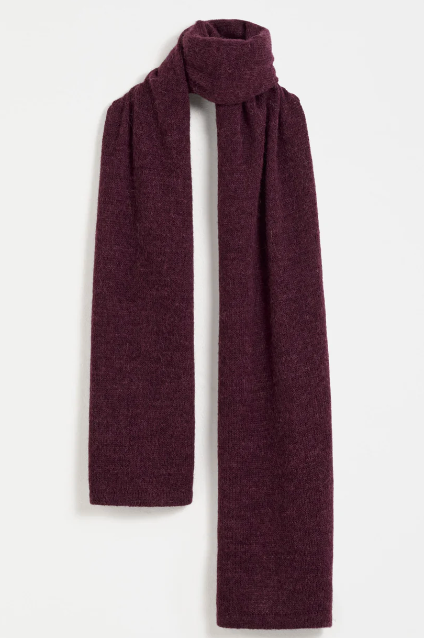 Fine Agna Scarf - Merlot