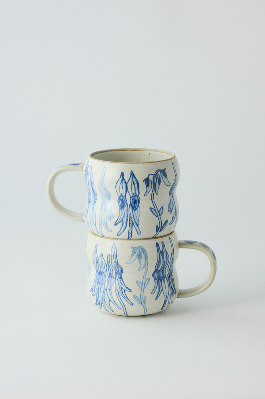 Bushland Mug Set - Desert Pea