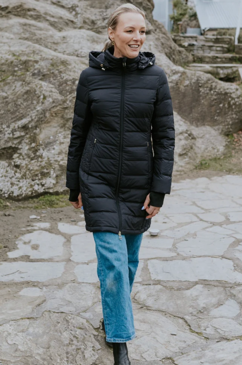 Moke Sydney Puffer Jacket - Black