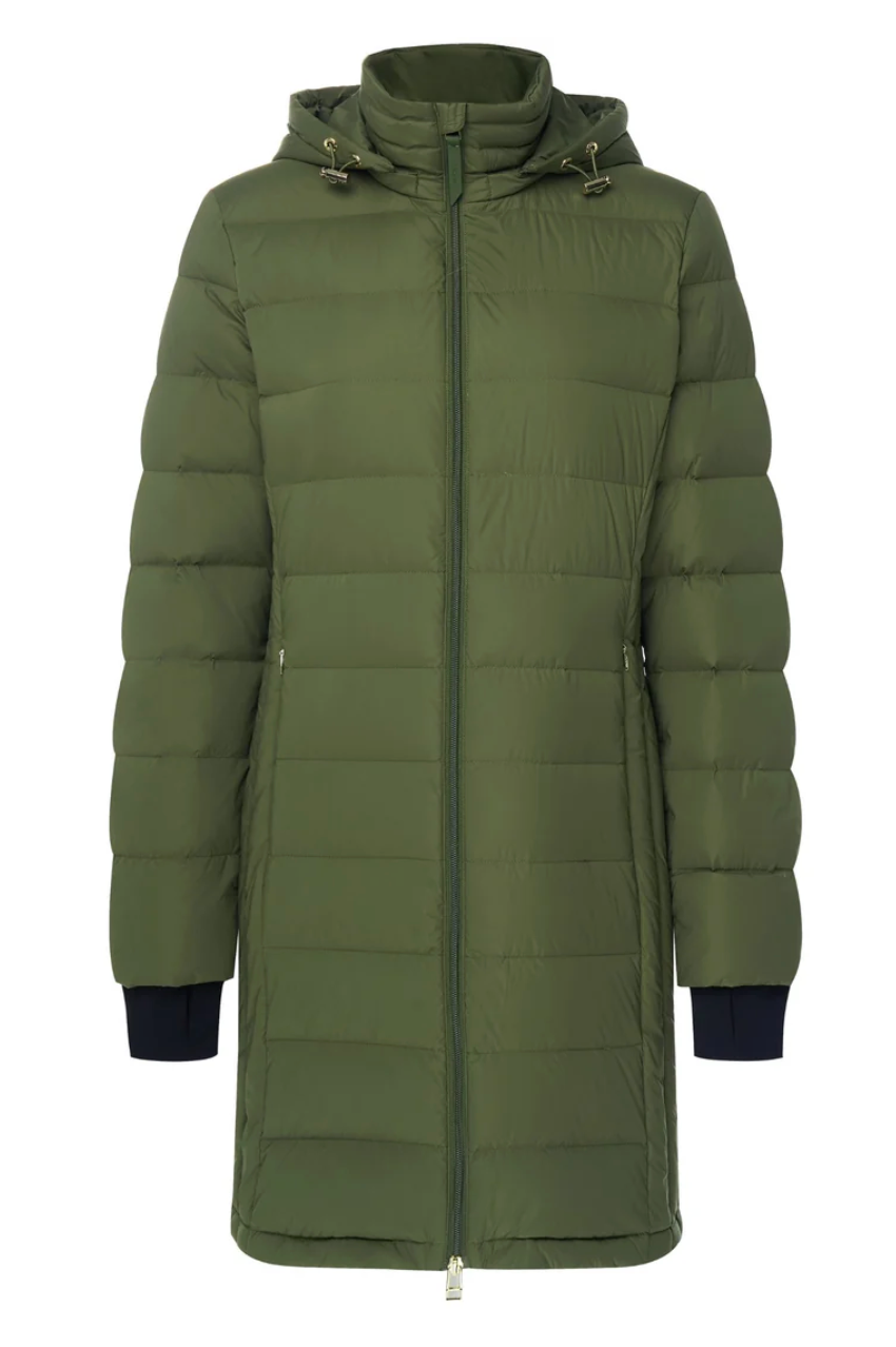 Moke Sydney Puffer Jacket - Olive Green