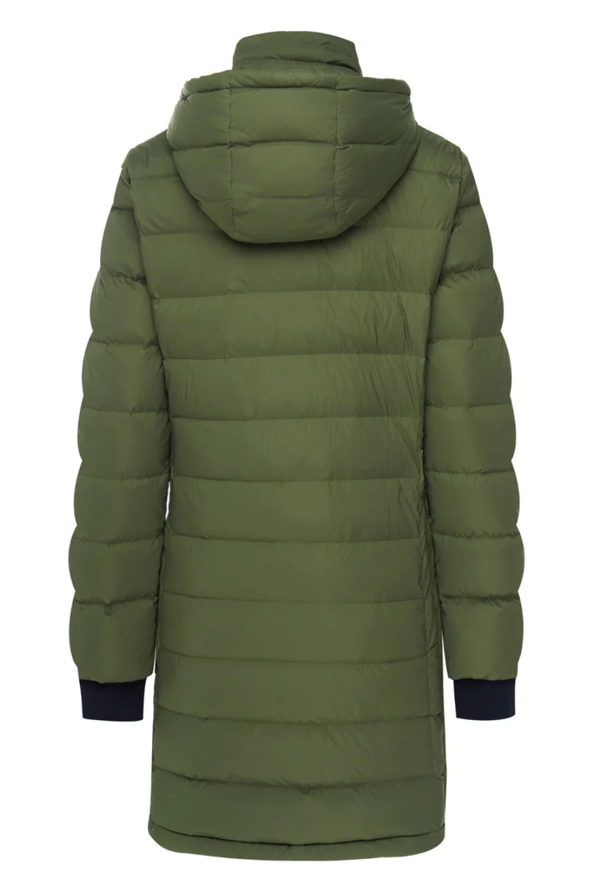 Moke Sydney Puffer Jacket - Olive Green