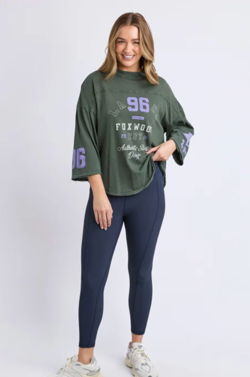 Foxwood La Studio Tee - Khaki