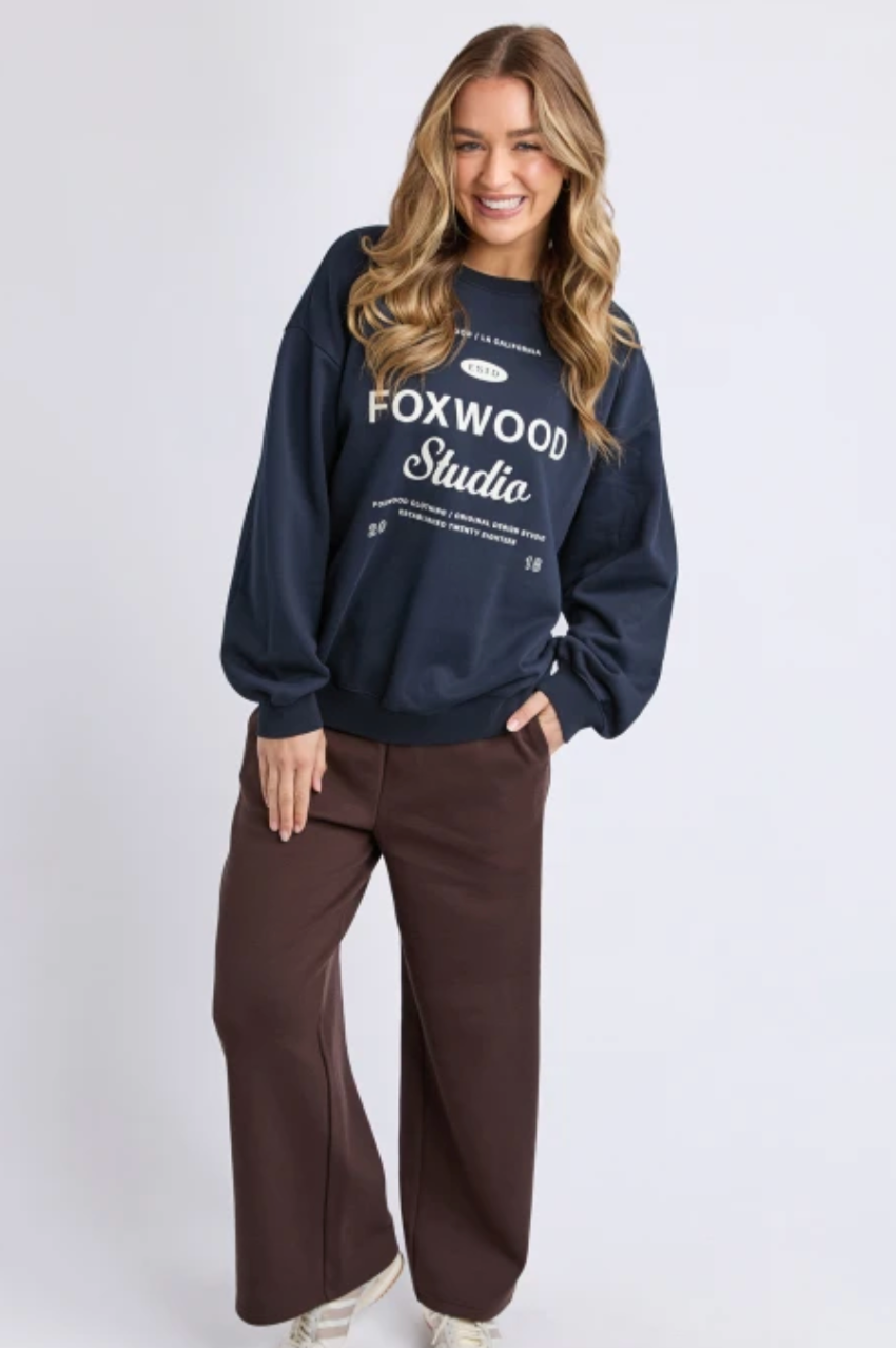 Foxwood Studio Crew - Dk Sapphire