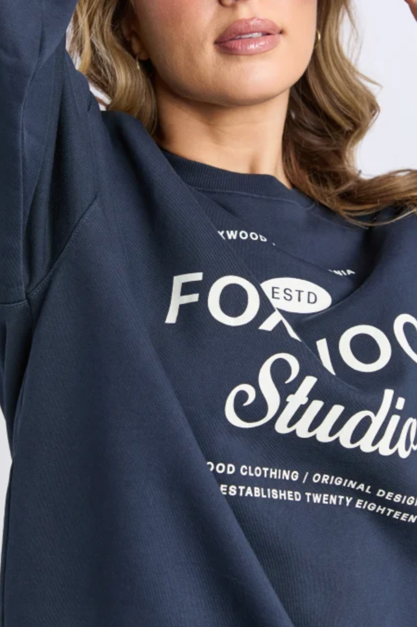 Foxwood Studio Crew - Dk Sapphire